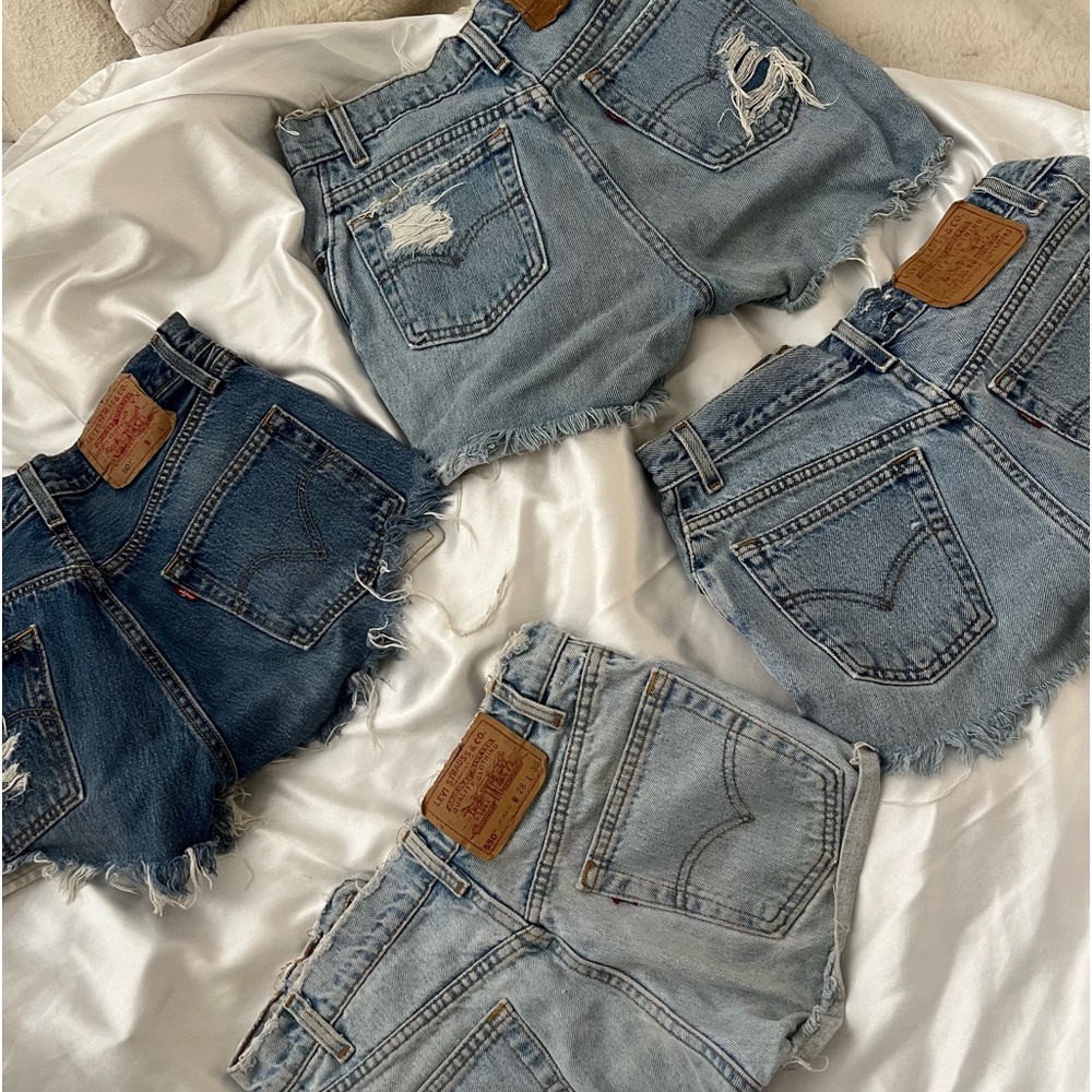 Vintage Levis Denim Shorts